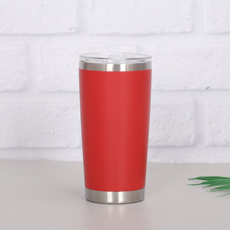 Durable Insulated Ice Cold Beer Mug 20oz Tumbler Stainless Steel Vacuum Double Wall Travel Tumbler Coffee Thermal Mug