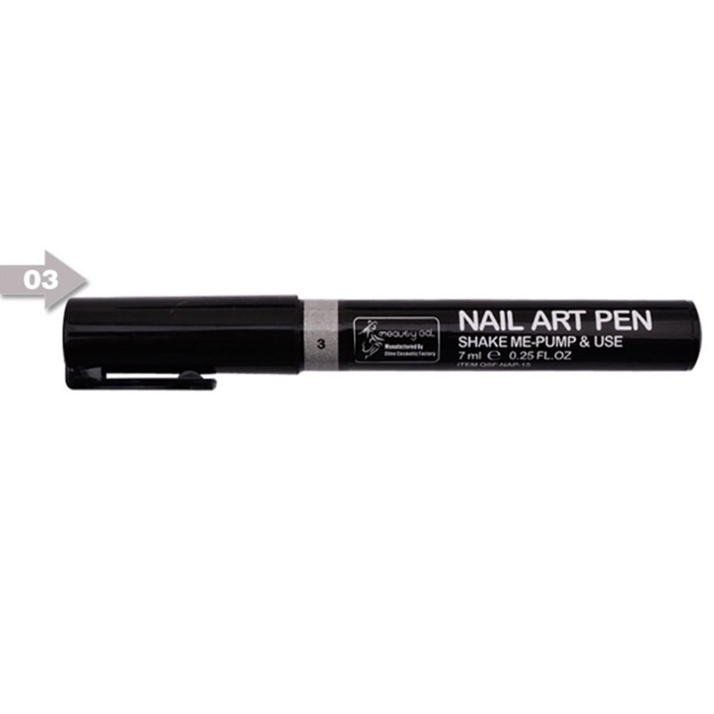 Rotulador para decoración de uñas, rotulador de arte para manicura con Gel UV, Accesorios de belleza para uñas: 05