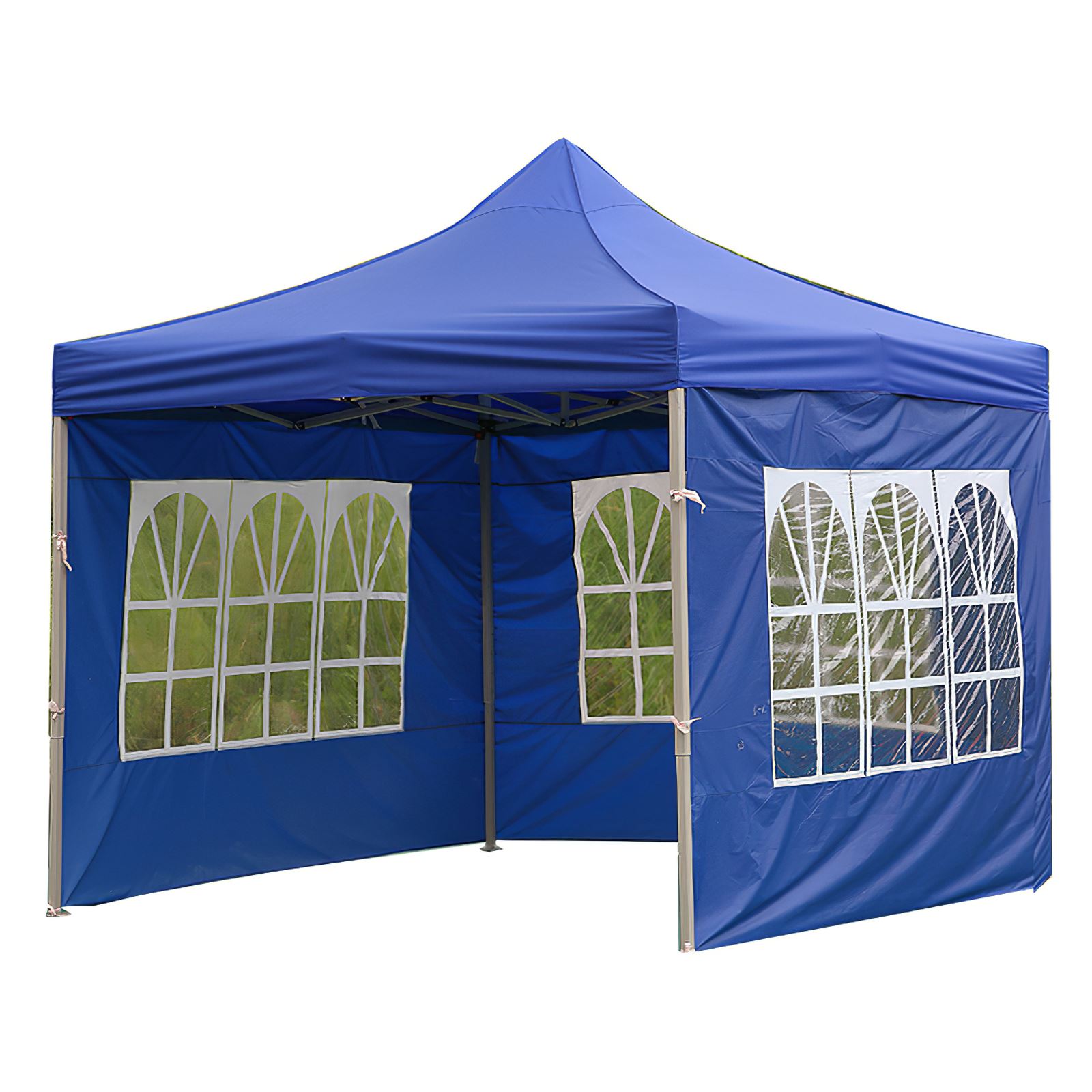 Waterproof Sun Shade Canopy Sides Panel For Garden Outdoor Awings Camping Beach Oxford Fabric Tent Pool Patio Garden Light Tent: Blue Sides Panel