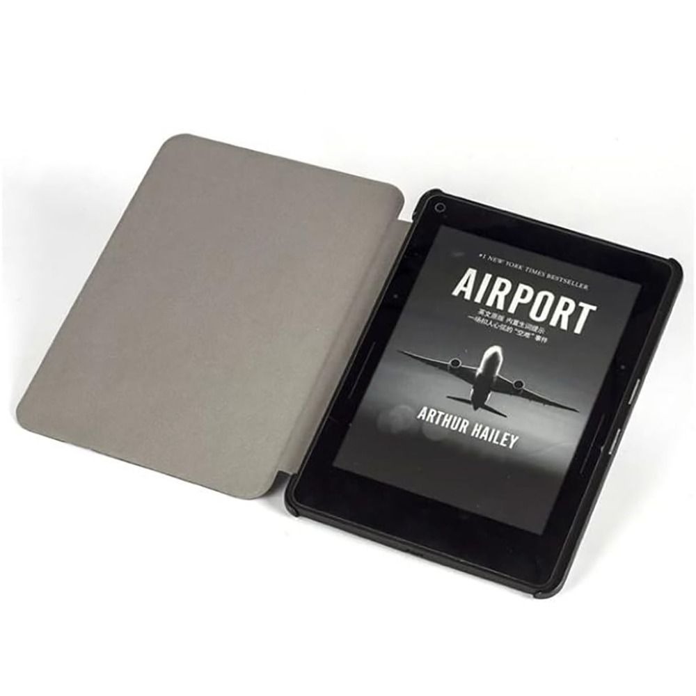 För kindle voyage, pu-läderfodral i e-boksläsare för kindle voyage, smalt skyddande fodral