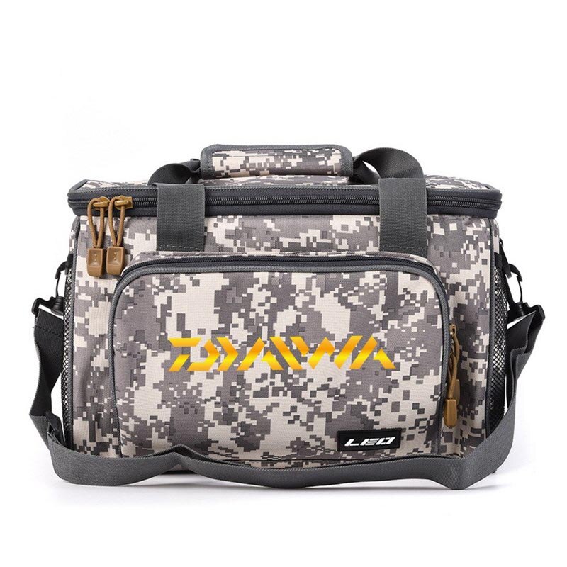 Multifunctional Fishing Canvas Bag Men's Outdoor Shoulder Crossbody Waist Bags Storage Accessories Climbing Multi-Purpose Bags: chengshimicaijin