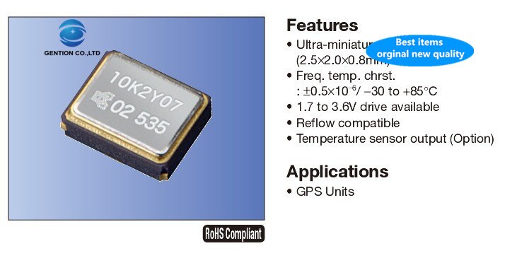 5Pcs 100% En Orginal Temperatuur Subsidie Chip Kristal Tcxo 2520 20250 52Mhz 52M KT2520P52000ACW33TAO