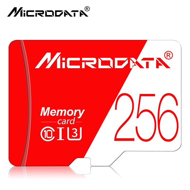 Topsælg micro sd tf-kort 8 16 32 64 128 256 gb højhastigheds-hukommelseskort cartao de memoria microsd flash mini-kort til smartphone: 256gb