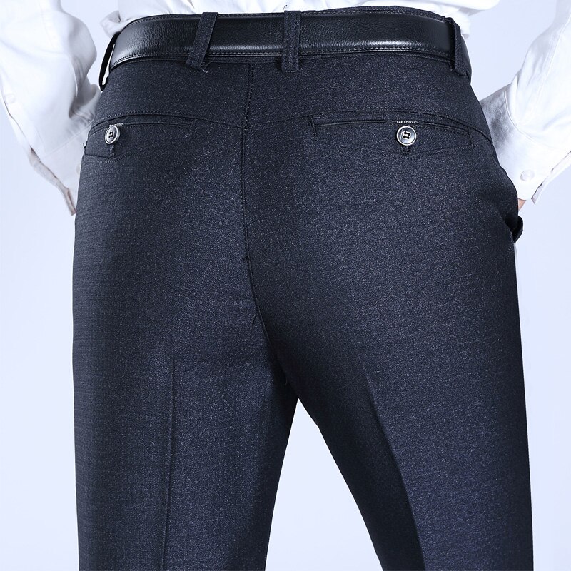Jakkesætsbukser herre & #39 ;s arbejdsbukser herre klassiske bukser i stor størrelse pantalon homme kontor formelle bukser til mænd dress pants
