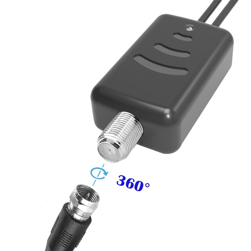 Hdtv antenne forsterker signal booster tv hdtv antenne med usb strømforsyningssett