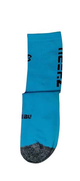 носки socks ZHEBU cycling socks sport socks Middle tube Breathable road bicycle socks outdoor sports носки женские: Blue / S    35-41