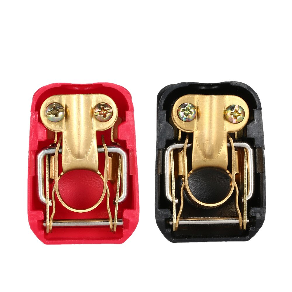 Pair of 12V Quick Release Battery Terminals Clamps for Car Caravan Boat Motorhome Car-styling