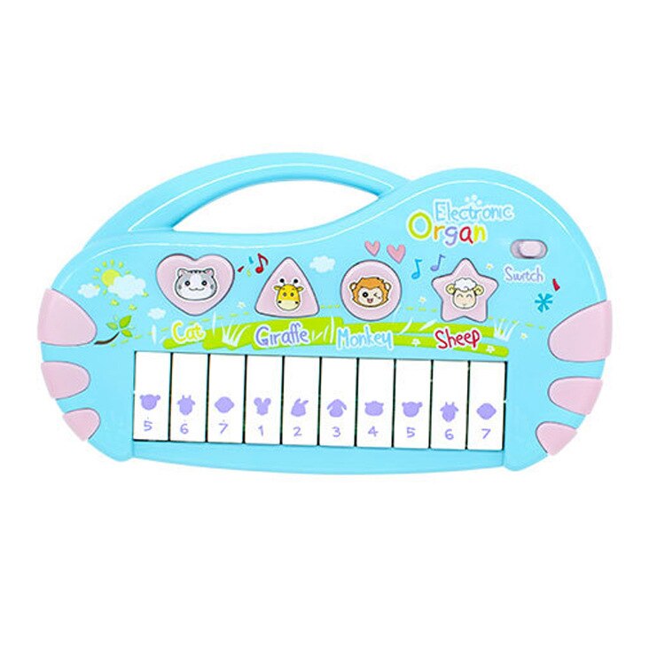 Children's keyboard toy early education puzzle baby music girl baby beginner piano multi-function piano 0-1 years old