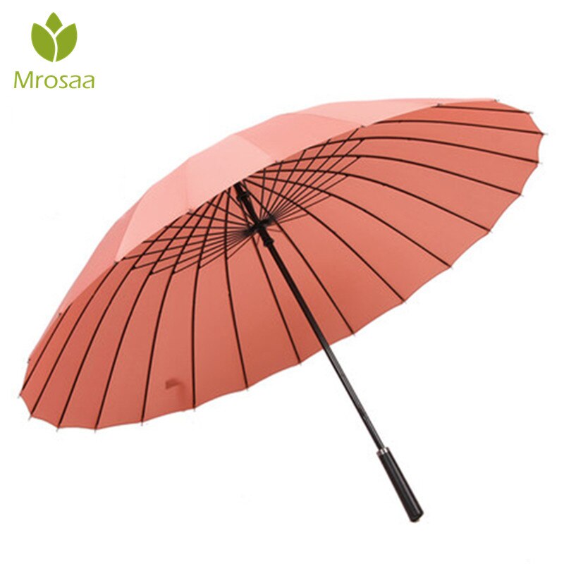 Big Umbrella Men 24 Ribs Automatic Open Golf Umbrella Male Commercial Compact Large Strong Windproof Parasol Regalo Hombre XX18: 3