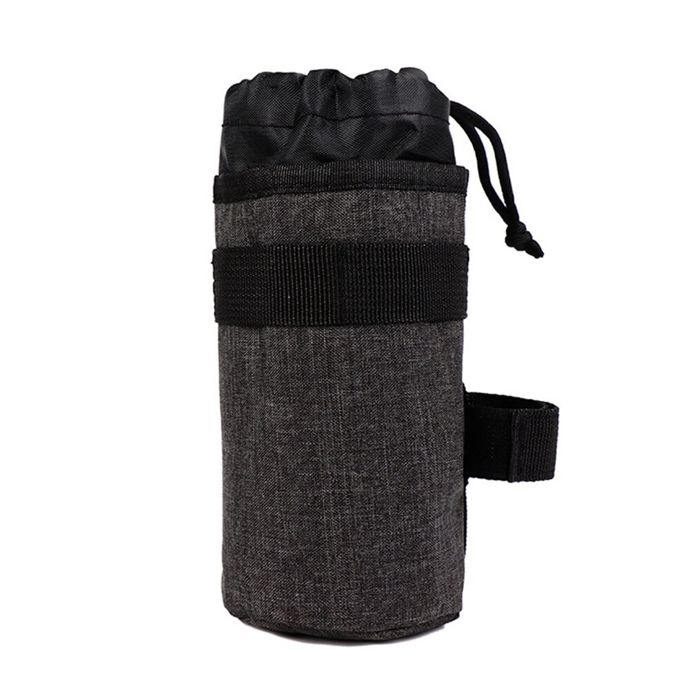 750ml Bicycle Bike Bags Bottle Cup bags Cycling Handlebar Water Bottle Drink Bag Pouch Cup Holder: Grey