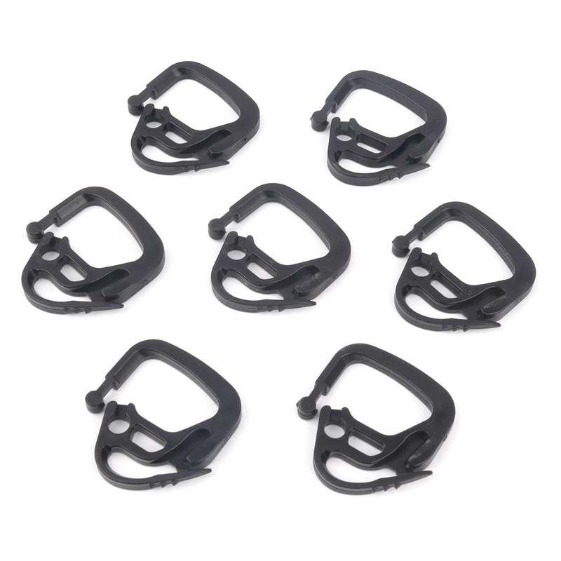 100pcs/lot Shading Net Hook Agriculture Farm Greenhouse Curtain Line Sunshade Net Outdoor Courtyard Culture Fence Line Hooks