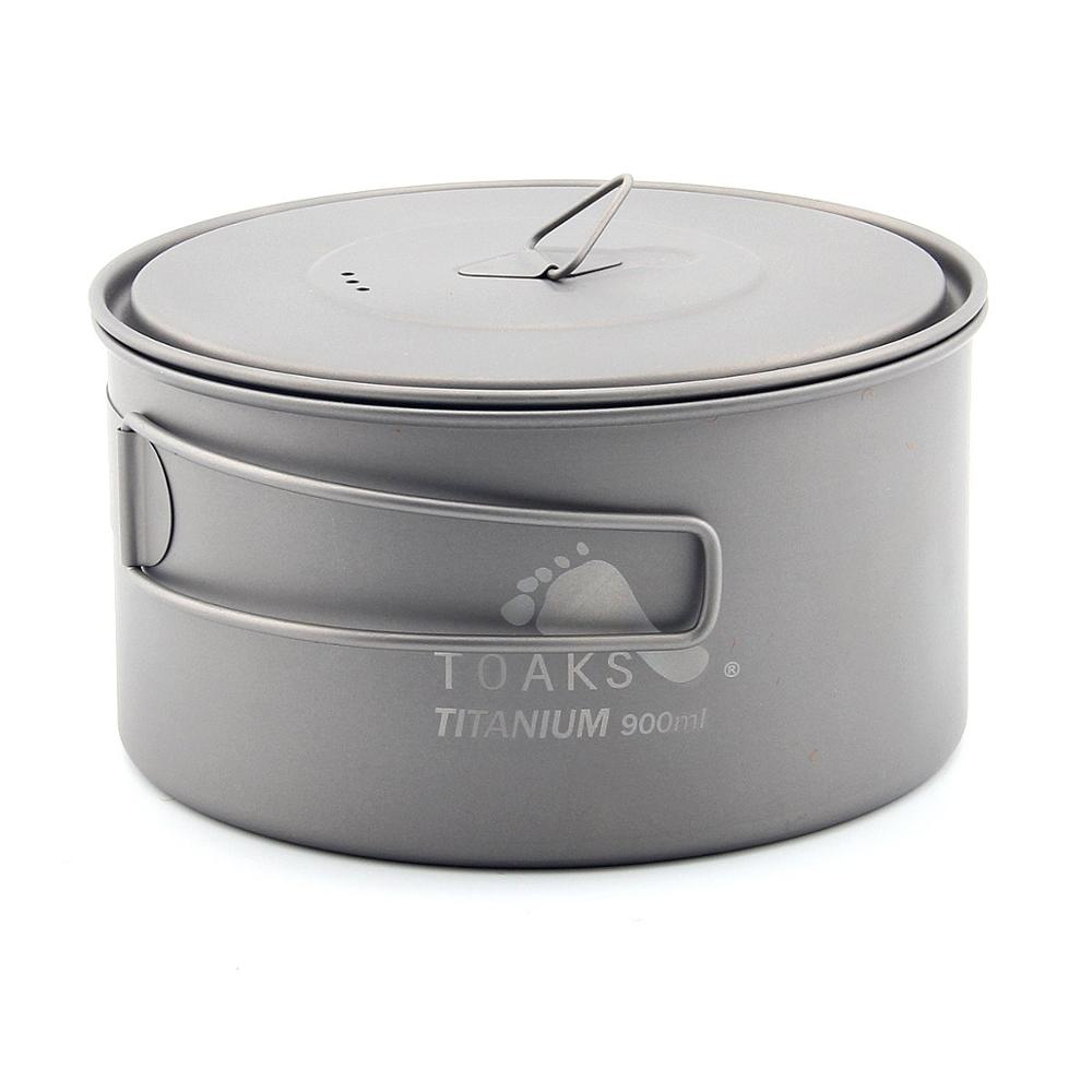 TOAKS Titan Camping Topf und Tasse (375ml, 450ml, 550ml, 650ml, 700ml, 750ml, 800ml, 900ml, 1100ml): 900ml D130