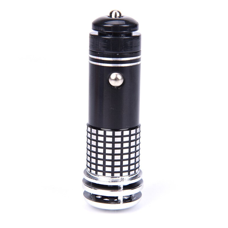 1pcs Car Air Purifier Ionizer 12V Negative Ions Air Cleaner Air Purifier Car Remove Smoke Eliminator For Car Home Office: Black