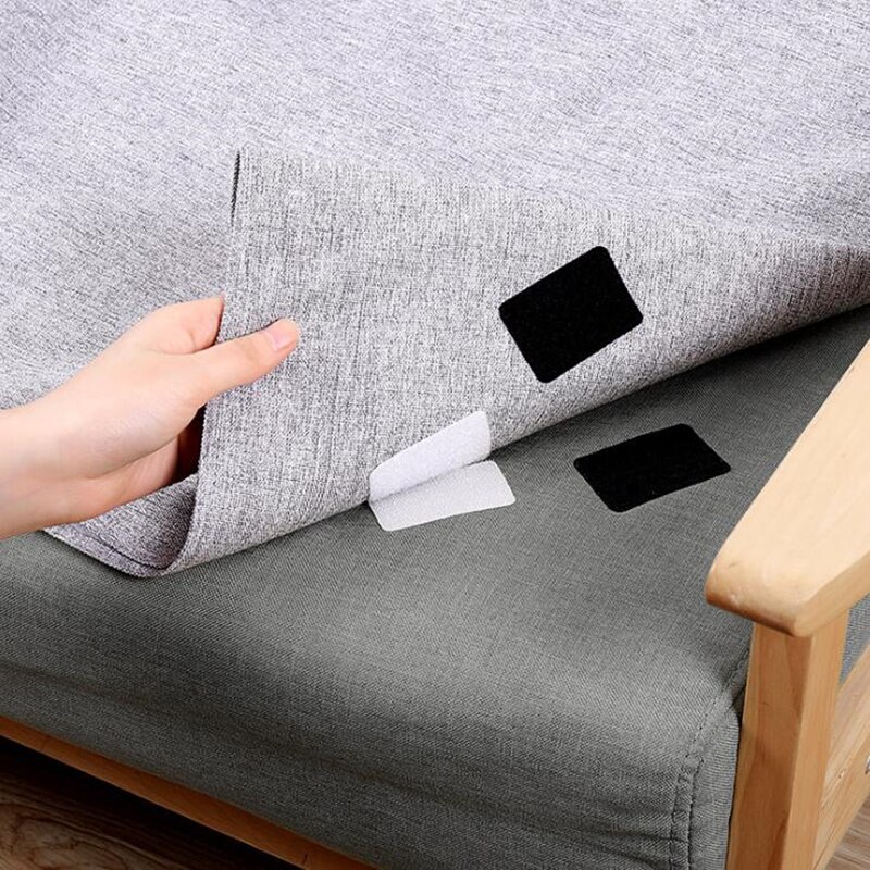 10 stk/parti 60mm selvklebende prikker anti-skli-klistremerker for laken sofa matte teppe anti-skli matte pads
