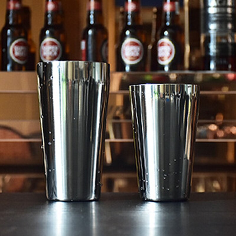 Boston cocktail shaker martini stål cocktail shaker mixer vin boston shaker til bartender drink party bar værktøjer