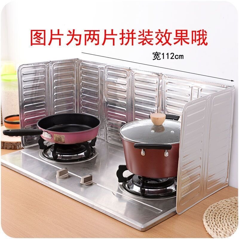 Keuken koekenpan olie spatbescherming scherm afdekking gasfornuis anti-spat schild bescherming olieverdeler spatwaterdichte afscherming gereedschap