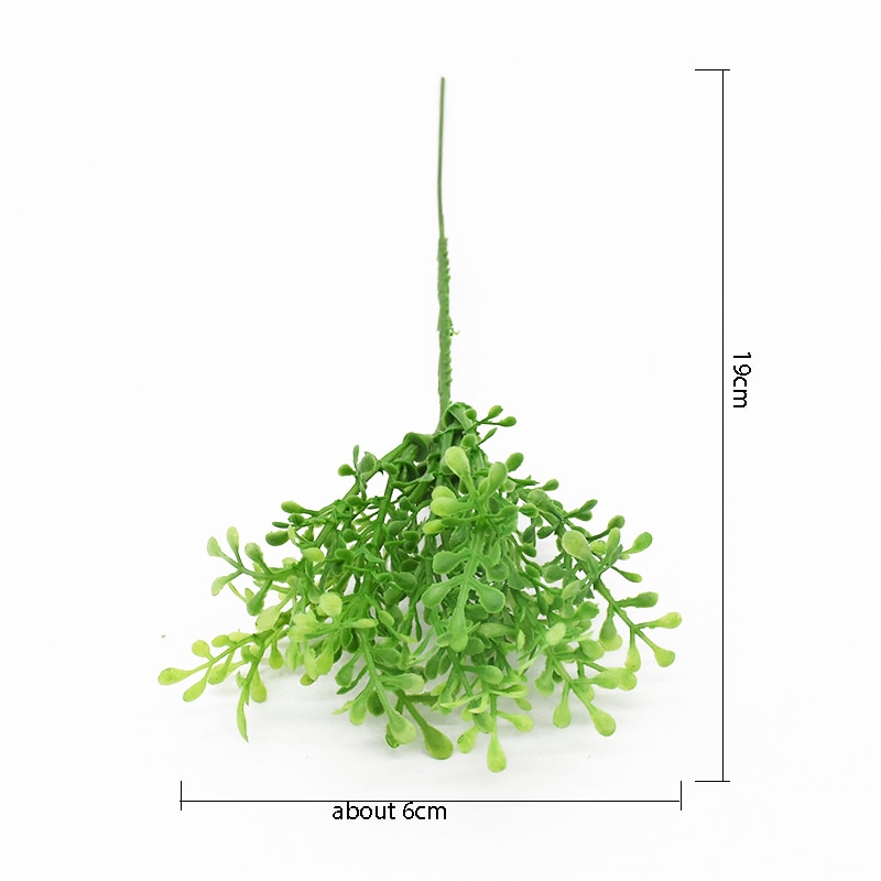 19 Cm 6 Stuks Kunstplanten Home Decor Bruiloft Scrapbooking Levert Indoor Meubels Diy Eettafel Kerst