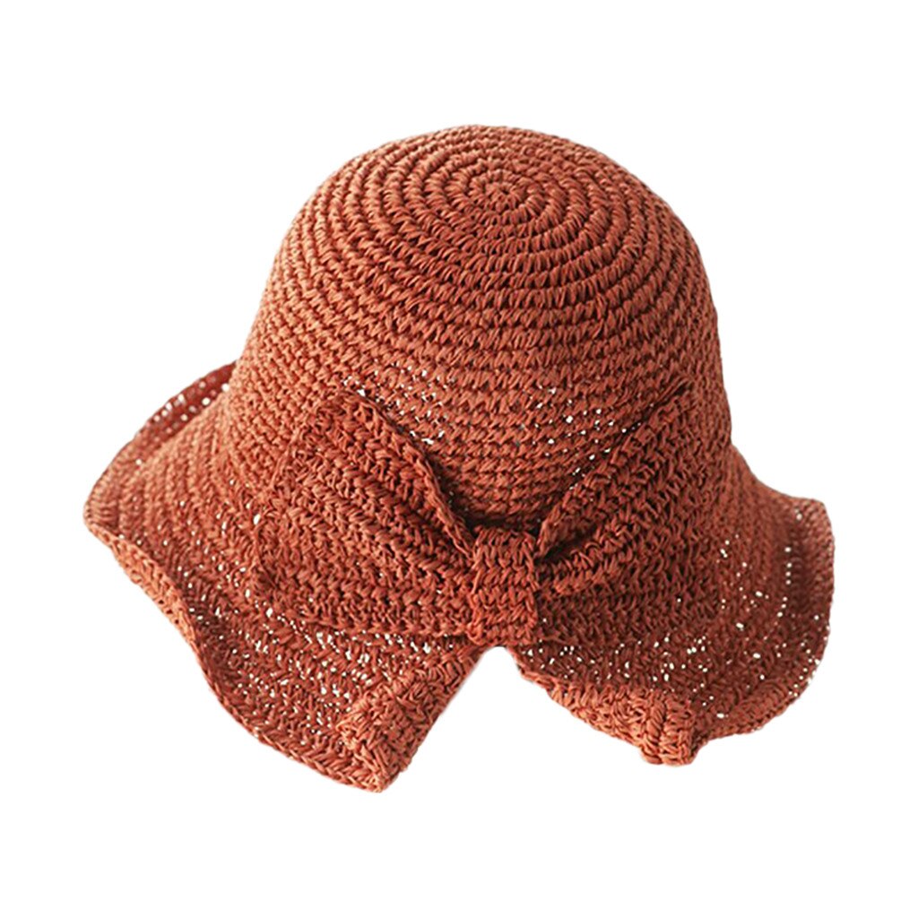 Sombrero De sol De las mujeres De verano De las señoras Floppy playa protector solar ciclismo ajustable gorro sombrero De paja Kapelusz Sombreros De Mujer Шапка Женская #30: E