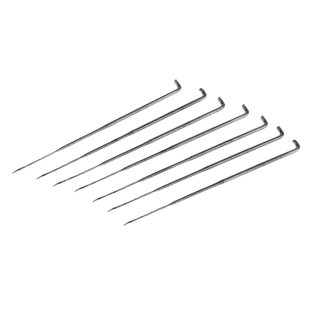 Agujas de fieltro en espiral/trenzado, alfileres de lana, manualidades DIY, Kit de fieltro de lana, 7 Uds.