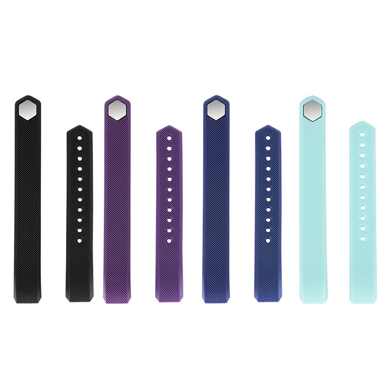 Silicone Band for Fitbit Alta HR Adjustable Soft Secure Wristband Strap Bracelet Watch Replacement Accessories