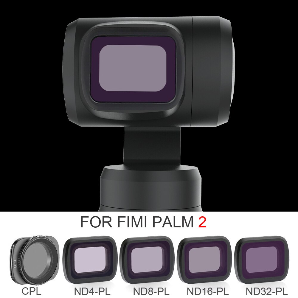 Gimbal Lens Filter Cpl NDPL4 8 16 32 Filter Set Kit Voor Fimi Palm 2 Gimbal Camera Handheld Actie Camera accessoires