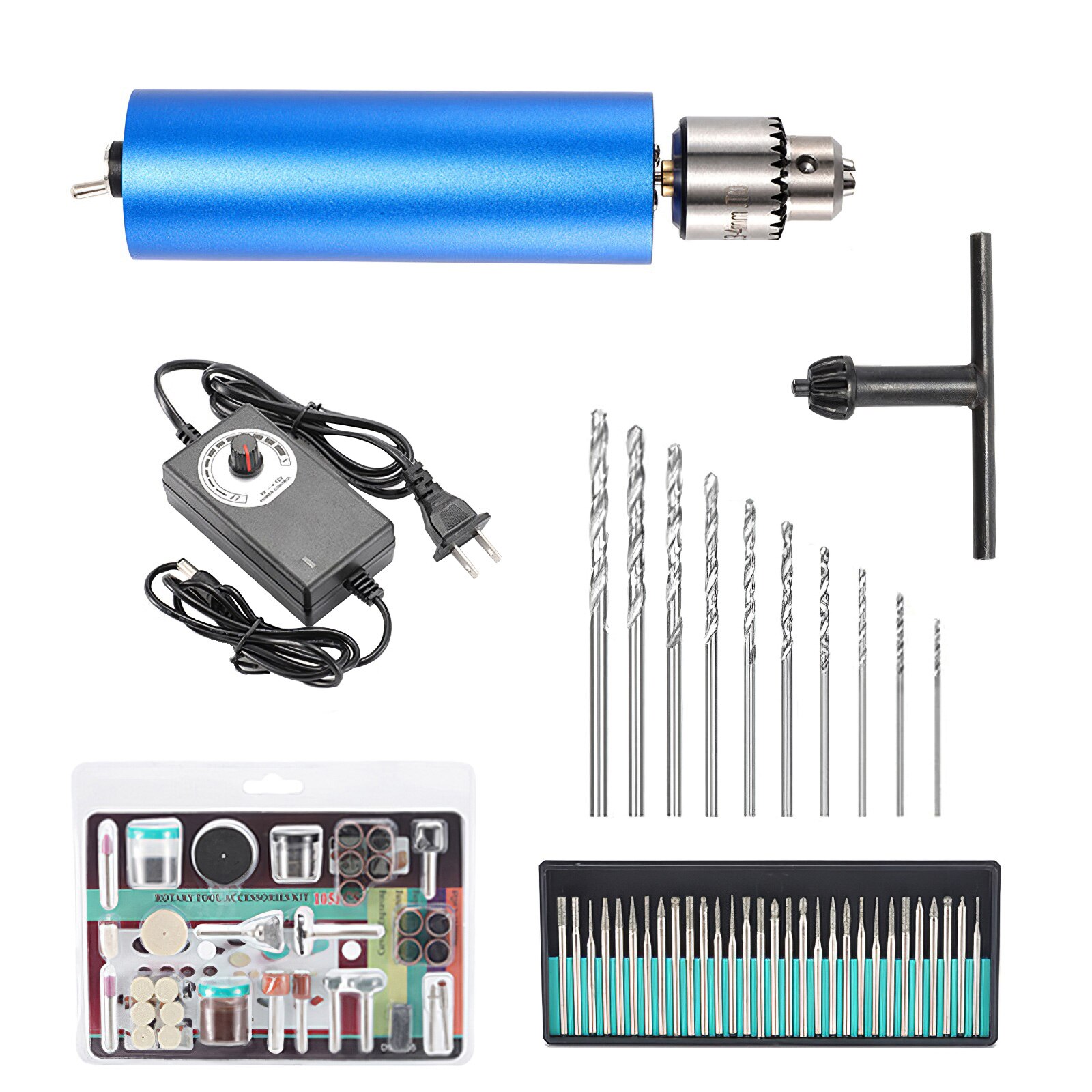 Electric Hand Drill Small Electric Hand Grinder Carving Pen for Engraving Grinding Polishing Portable Rotary Tools Kit