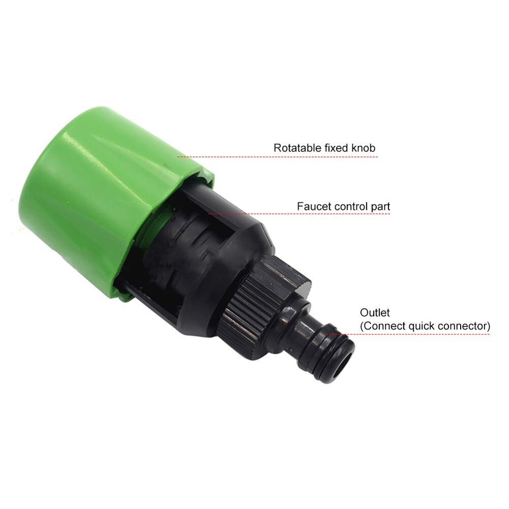 Kitchen Faucet Adapter Plastic Bathroom Basin Water Tap Head Nozzle Connector Fast Joint Garden Watering Irrigation