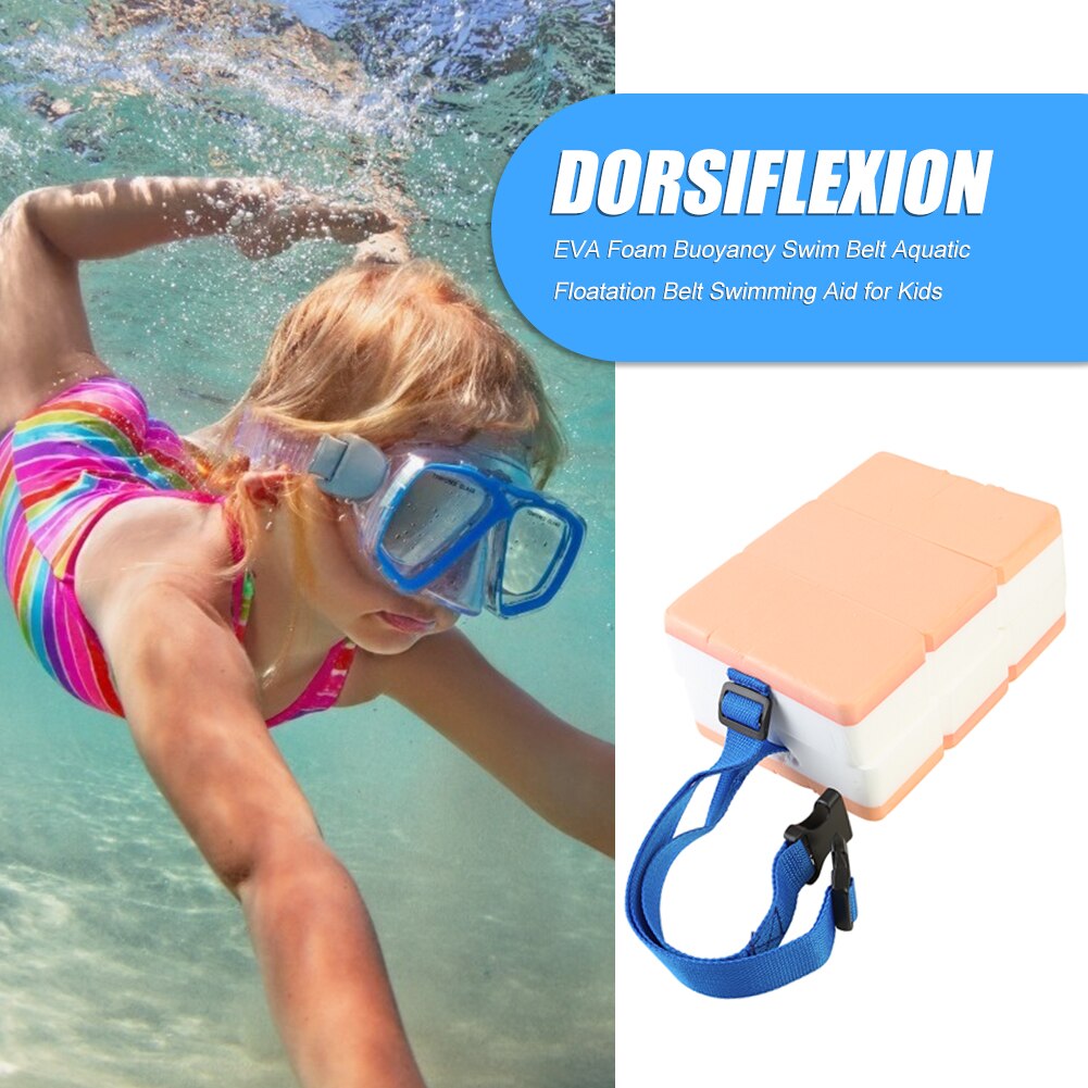 EVA nadar flotar cintura cinturón niños ajustable natación cintura entrenamiento niños ayudar útil deportes acuáticos herramientas de asistencia accesorio