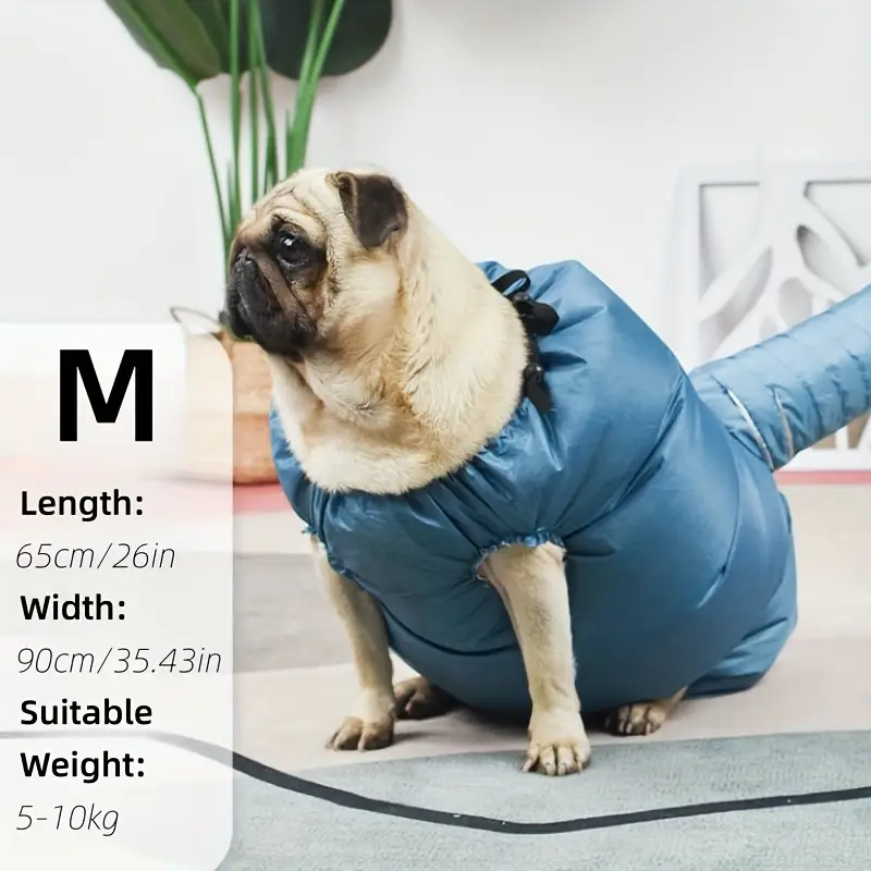 Pet Drying Bag Folding Dog Hair Dryer Box Blow Bag Pet Grooming Dry Bag Dog Quick Blowing Cat Bathing Pet Hair Drying Clothes: Blue