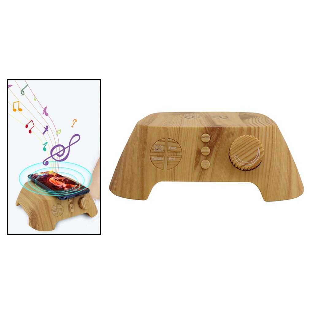 Sound Machine & Night Light, Rechargeable White Noise Machine with Soothing Sounds for Sleeping Memory Feature