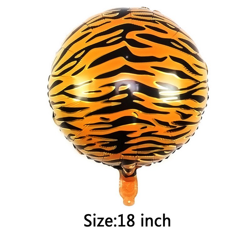 Pasen Decoratie Konijn Folie Ballonnen Jungle Bunny Bos Dieren Helium Ballon Kids Baby Douche Bruiloft Verjaardag Party Decor: Tiger