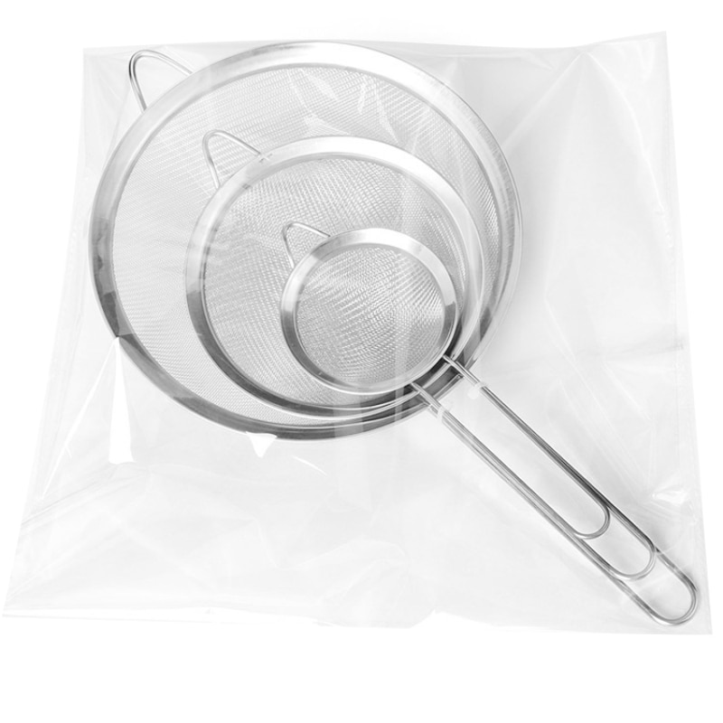 1pc Multi-funcional de acero inoxidable de cedazo de malla fina para aceite separador de harina tamiz colador herramienta de cocina verduras de frutas de filtro