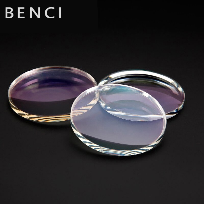 Benci 1.56 1.61 1.67 1.74 /-0.5~-12.00 / +0.5~+12.00 Prescription Resin Aspheric blue light Glasses Lenses Myopia Hyperopia Pre