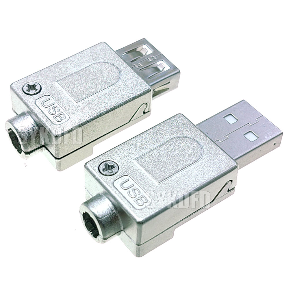 Type A USB 2.0 Male Female to 4 Pin 5P Screw Co... – Grandado
