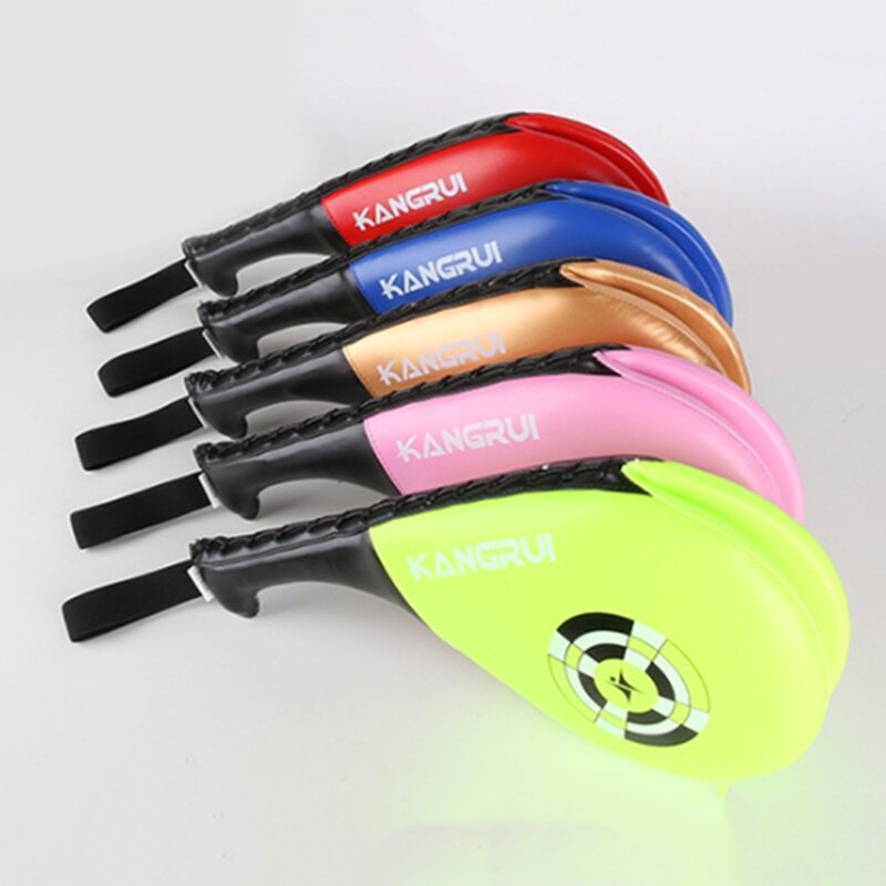 KANGRUI Taekwondo Boxing Pads Equipment Karate Punch PU Rebound Pads Double Kick Kids Adult Boxing Pad Boxer Training