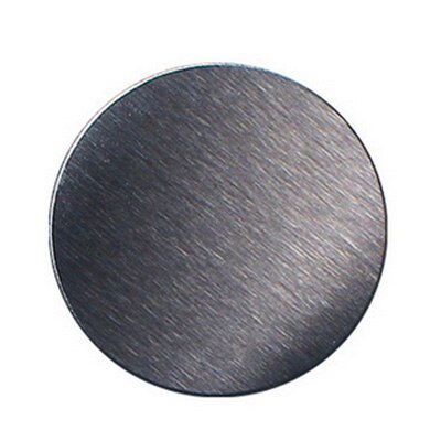 1 pièces plaque de métal disque pour aimant voiture support pour téléphone feuille de fer autocollant pour support pour téléphone Mobile magnétique support de voiture support: 30x0.3mm black