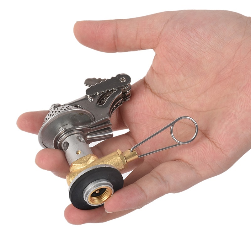 Outdoor Stove Camping Ultra-light Mini-triangle Gas Stove Camping Stove for Hiking Picnic BBQ Gas Stove