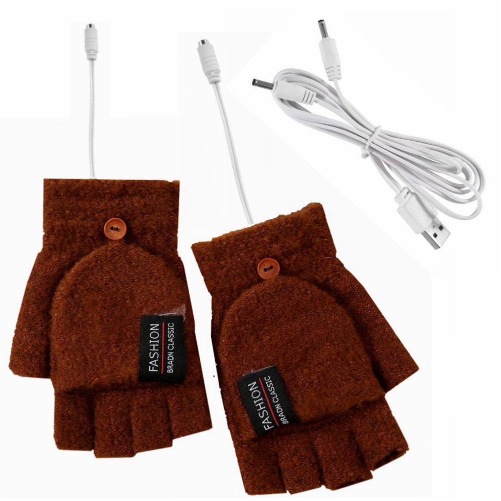 Elektriska Värmehanskar USB Uppladdningsbara - Återanvändbar Handvärmare för Vintern - Unisex: Mång