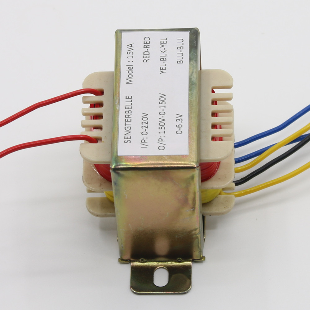 15W Dual 150V+6,3V EI Transformator für 6N3 Röhrenvorverstärker Audio