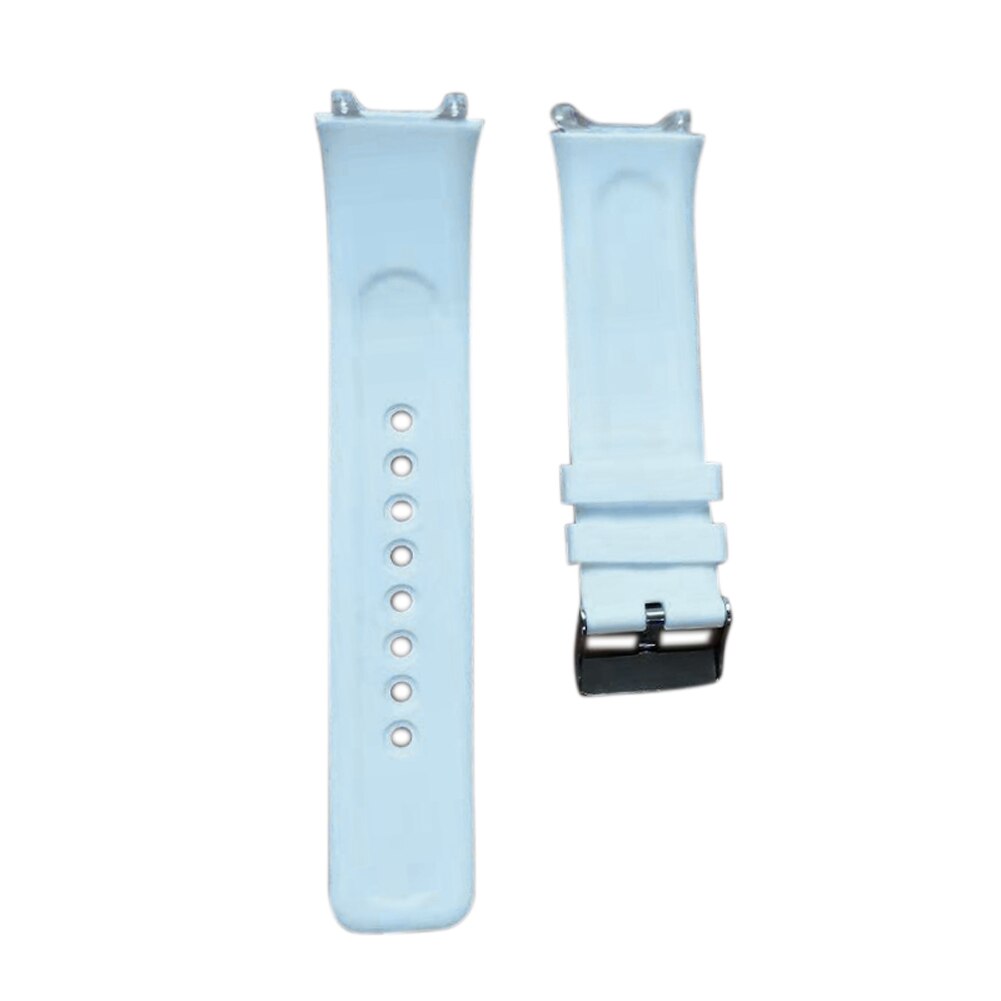 Smart Watchband Silicone Wristwatch Strap Replaceable Watches Band For DZ 09 Watch XRQ88: White