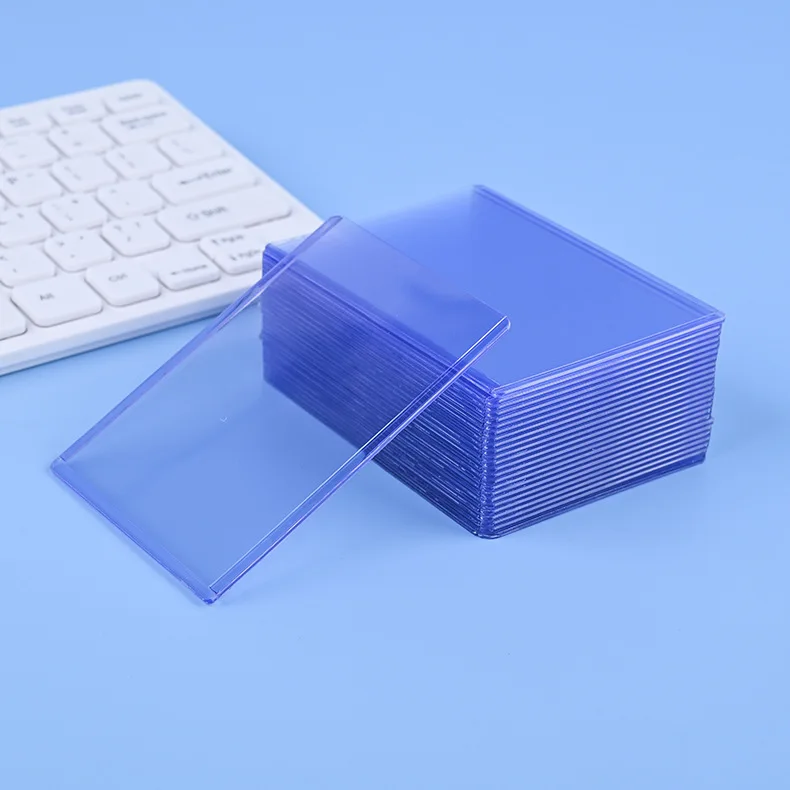 Fundas transparentes para tarjetas de juego, Protector exterior para tarjetas, fundas para carpetas de postales comerciales para tarjetas deportivas, para niños, 1-20 piezas