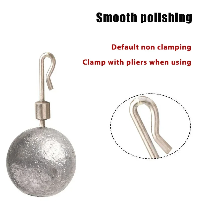 10 uds/5 uds R-ring plomo plomo 3,5g/5g/7g/10g/14g/20g bola/cilindro peso de plomo cambio rápido plomo accesorios de pesca