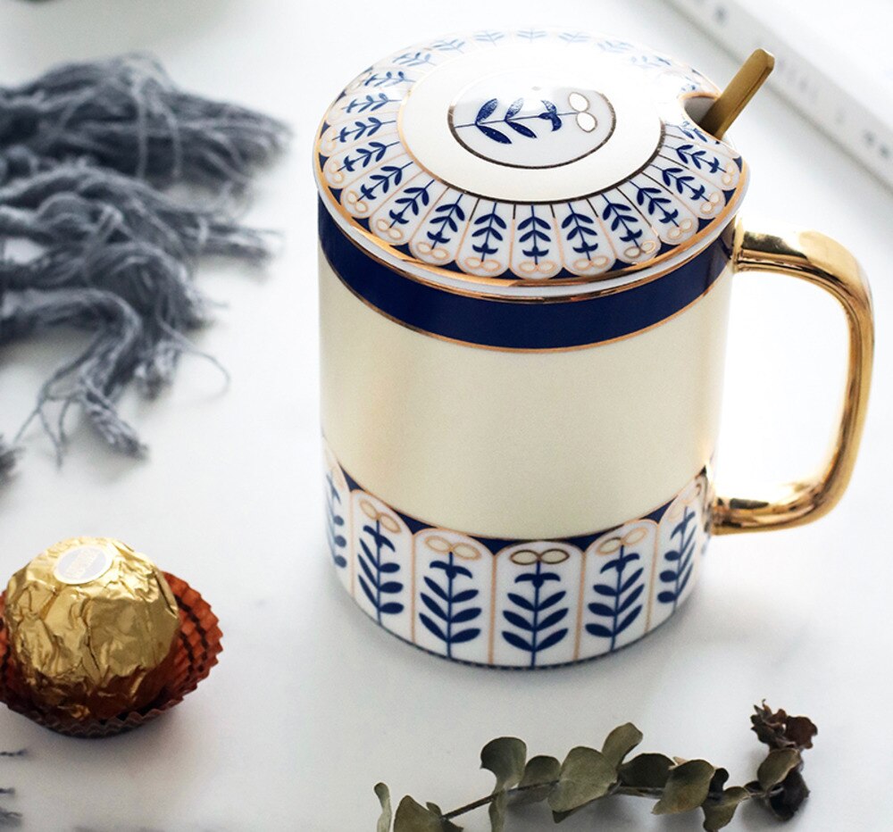 in ceramic mugs couple cup travel mug car cup coffee mugs at home drinking with lid with spoon