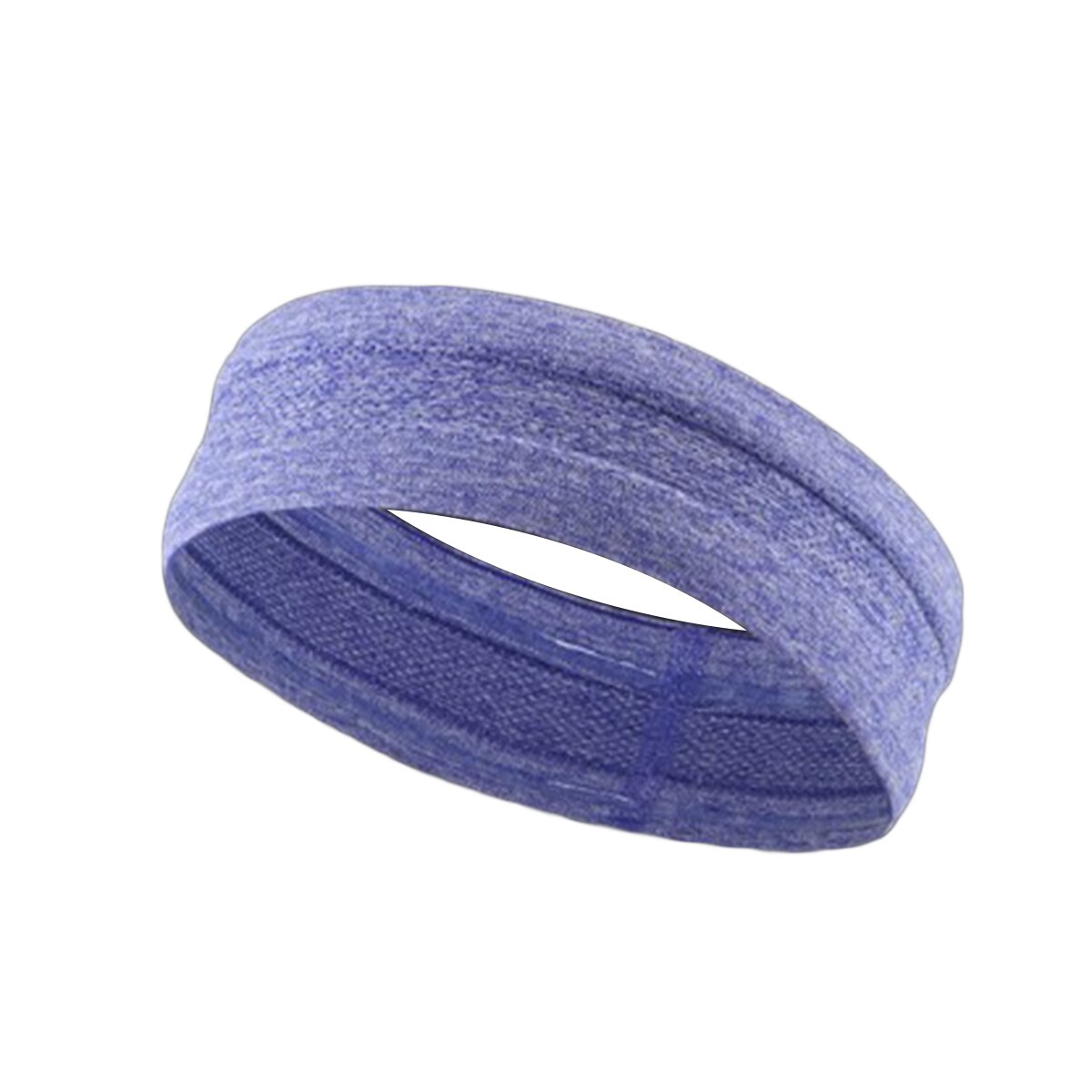 Cinta de cabeza para el sudor deportiva, banda para el sudor para ciclismo, Yoga, Fitness para hombres y mujeres, bandas para el cabello transpirables, diademas para el sudor, seguridad deportiva: Morado