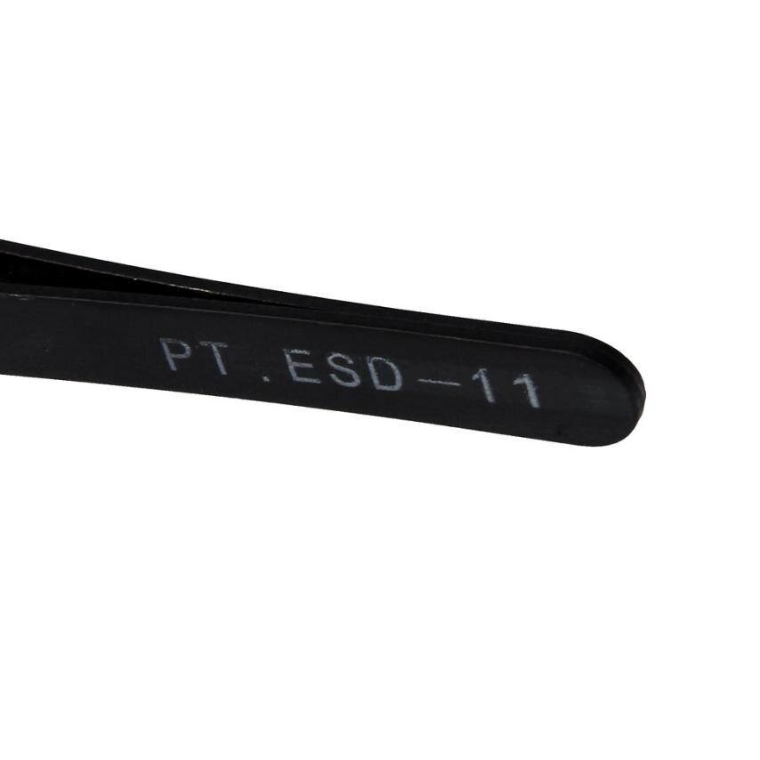 OutTop 100% nieuw en Rvs Precisie Pincet Antistatische Pincet Roestvrij Pincet Model 04.21