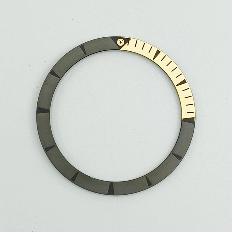 38mm Aluminum Watch Bezel Insert Fits SKX007 SKX009 SRPD Watch Case NH36 NH35 Movement Men's Watch Modifed Upgrade Parts