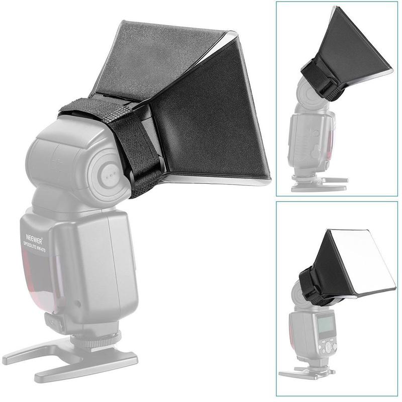Fotografische Blitz softbox diffusor SLR kamera Universal--Universal- weich weich lig weichen Blitz externe abdeckung Kasten abdeckung Q6T8