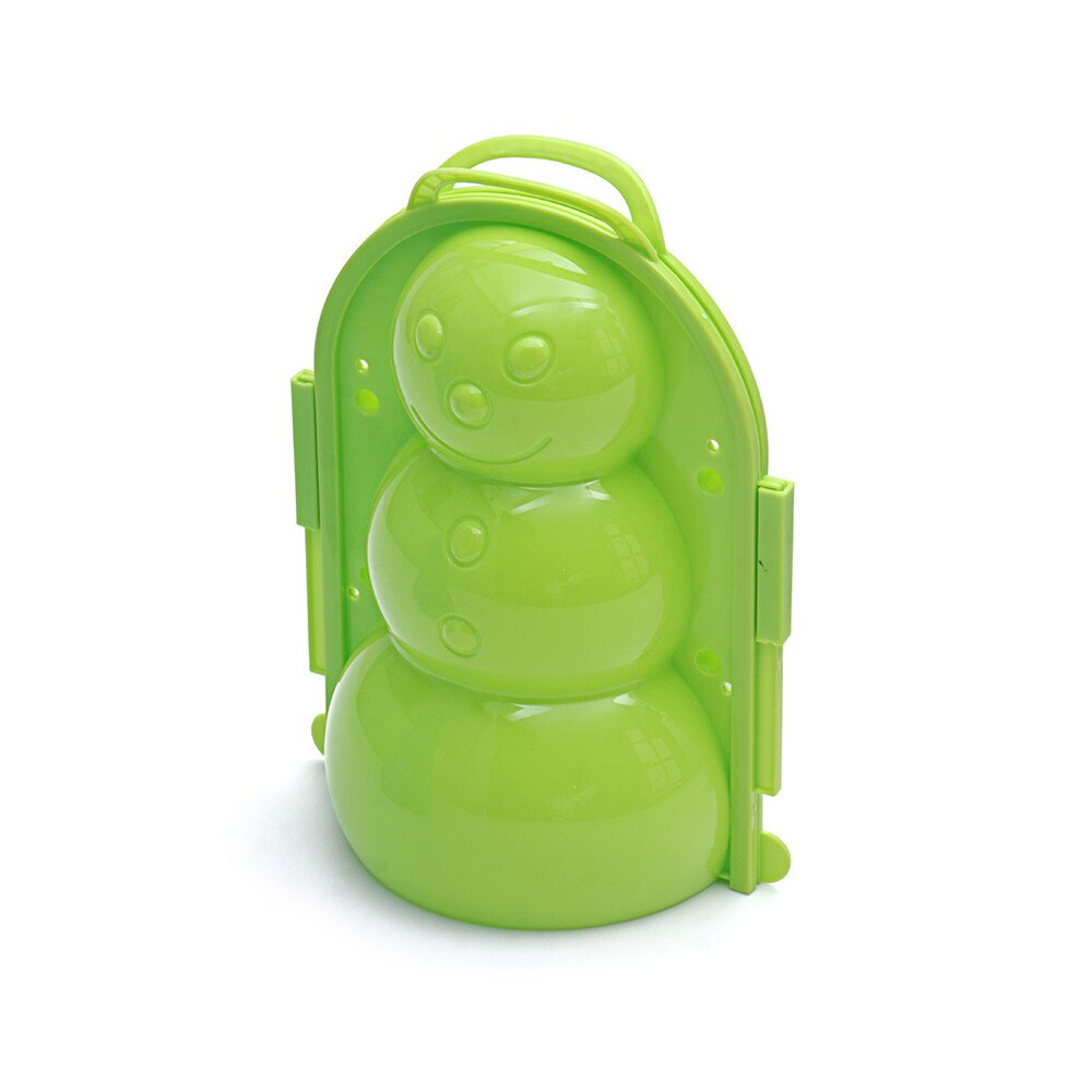 1 stuk sneeuwbalmaker voor buiten in de winter, zandvorm, sneeuwpopvorm, sneeuwbalmaker, grappige compacte sneeuwballengevechtsportspeelgoed