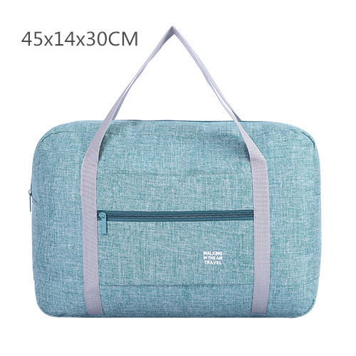 Waterproof Travel Duffle Bags Men Weekend Handbag Large Capacity Clothes Socks Shorts Tote Organizer Suitcase Luggage Accessorie: B Green