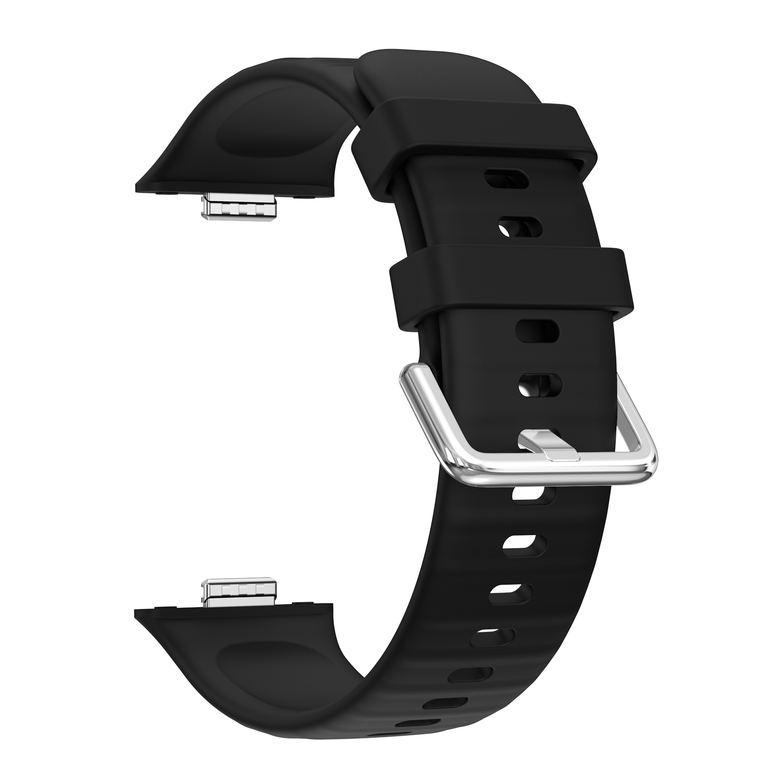 Bracelet en Silicone pour Huawei montre Fit 3 bandes Smartwatch accessoires Bracelet de remplacement pour Huawei montre fit 3 Bracelet Correa: WHITE